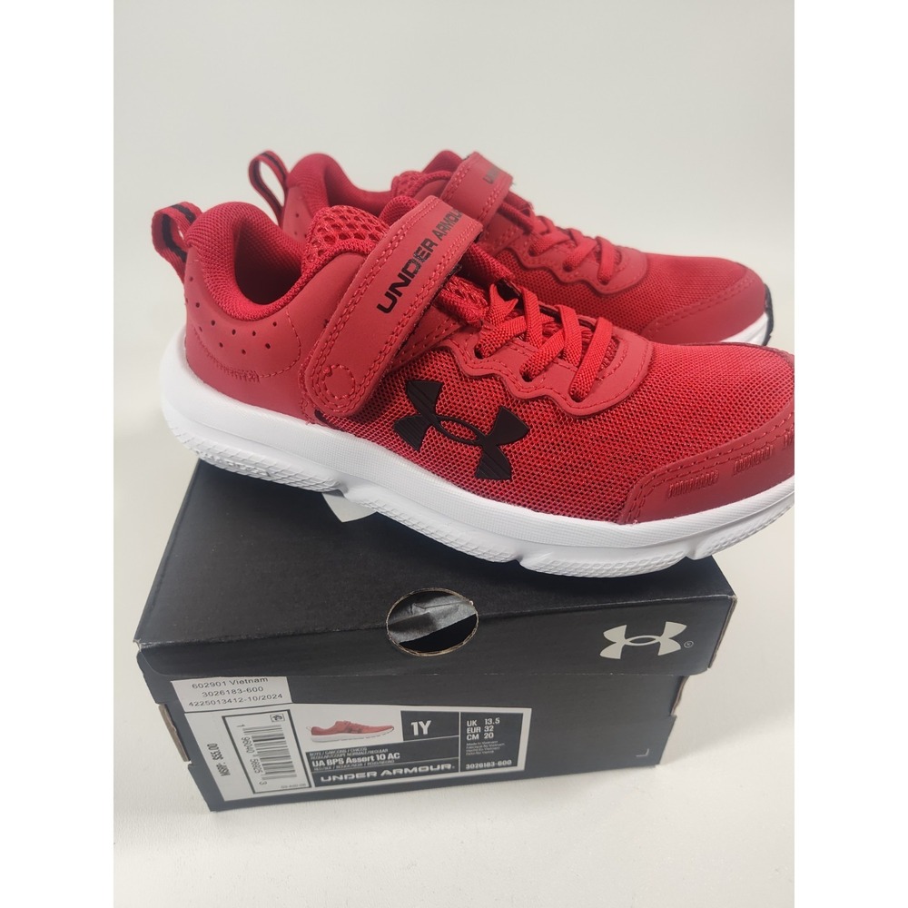 Youth Under Armour UA BPS Assert‎ 10 AC Red/Blue Size 1Y